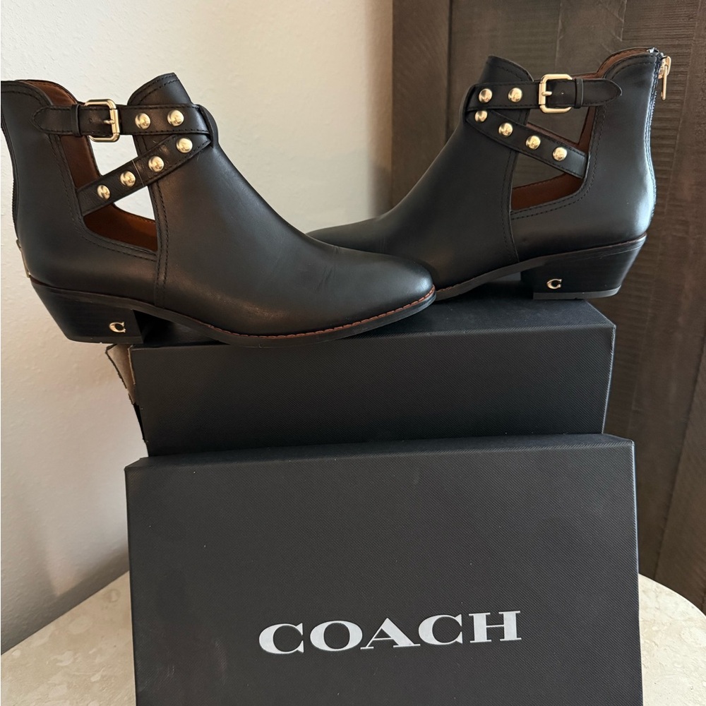 Coach Black Women's Ankle Boots